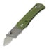Twisted Assisted PALLAS Green Anodised Aluminum kääntöveitsi