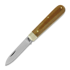 Twisted Assisted T.A. Sheffield Spearpoint Barlow 刀, Natural Micarta