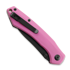 Navaja Twisted Assisted Twisted Atlas Slipjoint, Pink G-10, Black PVD