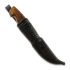 Coltello finlandese Uniikkipuukot Kätyri, curly birch, stained