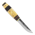 Uniikkipuukot Vuolupuukko 2 kniv, leather / curly birch