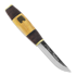 Uniikkipuukot Vuolupuukko kniv, leather / curly birch