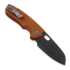 Coltello pieghevole Urban EDC Supply F5.5 - Orange Paper Micarta & Blackwash M390
