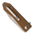 Vargo SOBATA 815 Linerlock kääntöveitsi, ruskea