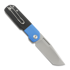 Coltello pieghevole Vero Engineering Avid 3 - Stonewash - G10, nero, blu