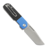 Coltello pieghevole Vero Engineering Avid 3 - Stonewash - G10, nero, blu
