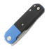 Coltello pieghevole Vero Engineering Avid 3 - Stonewash - G10, nero, blu