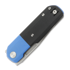 Coltello pieghevole Vero Engineering Avid 3 - Stonewash - G10, nero, blu
