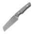 Vero Engineering Axon - Hand Satin M390 - Black Micarta knife