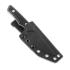 Coltello Vero Engineering Myelin - Hand Satin - G10, nero