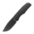Vero Engineering Nova Mini - Blackwash M390 - Blackwash Ti sulankstomas peilis