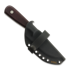 Very Good Knife Co Adventure 80Crv2 Gen2 刀, burgundy micarta