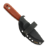 Coltello Very Good Knife Co Rambler 80Crv2 Gen2, red micarta