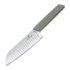 Victorinox Swiss Modern Santoku 17cm japanese kitchen knife, 綠色