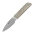 Viper Mirror 2 - Stonewashed - Green Canvas Micarta knife VT4064CG