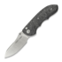Viper Moon sulankstomas peilis, Satin, Black Dark Matter CF V6008FCM