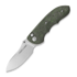 Viper Moon kääntöveitsi, Satin, Green Dark Matter CF V6008FCV