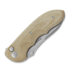 Viper Moon sulankstomas peilis, Stonewashed, Naural Canvas Micarta V6010CN