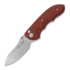 Viper Moon sulankstomas peilis, Stonewashed, Red G10 V6010GR
