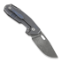 Viper Odino Damascus Taschenmesser, blue SW VA5918BSW