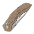 Coltello pieghevole Viper Oniro - Stonewashed - Canvas Micarta, Brown burlap V6012IM