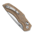 Coltello pieghevole Viper Oniro - Stonewashed - Canvas Micarta, Brown burlap V6012IM