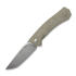 Viper Safe - Stonewashed - Green Canvas Micarta sulankstomas peilis V6016CG3D