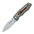 Viper - Silver - Satin - Deer Horn