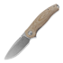 Coltello pieghevole Viper Vale, Natural Canvas Micarta V6006CN