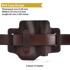 Viperade PL3 Multi Tool Belt Organizer 护套, 褐色