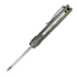Coltello pieghevole Vosteed Ankylo - Stonewash - Aluminium, verde