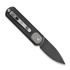 Coltello pieghevole Vosteed Corgi Pup - Acid Wash - Micarta, nero