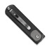 Coltello pieghevole Vosteed Corgi Pup - Acid Wash - Micarta, nero