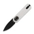 Vosteed Corgi Pup - Blackwash - G10 sulankstomas peilis, balta