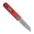 Vosteed Corgi - Satin Sheepsfoot - G10 sulankstomas peilis, raudona