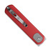 Coltello pieghevole Vosteed Corgi - Satin Sheepsfoot - G10, rosso