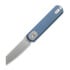Vosteed Corgi - Satin Sheepsfoot - Micarta sulankstomas peilis, mėlyna