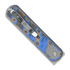 Vosteed Corgi - Stonewash - Micarta sulankstomas peilis, blue ocean