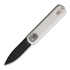 Vosteed Corgi Trek Lock - G-10 White - B/W Drop sulankstomas peilis