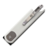 Vosteed Corgi Trek Lock - G-10 White - B/W Drop sulankstomas peilis