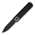Vosteed Corgi Trek Lock - Micarta Black - B/W Drop sulankstomas peilis