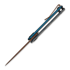 Vosteed Corgi-V 295 - Copper Dune - Blue Ocean Micarta/Aluminum 折り畳みナイフ