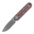 Vosteed Corgi-V 295 - Stonewash - Copper Raindrop Micarta/Aluminum sulankstomas peilis