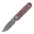 Coltello pieghevole Vosteed Corgi-V 295 - Stonewash - Copper Raindrop Micarta/Aluminum