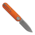 Coltello pieghevole Vosteed Corgi-V 295 - Stonewash - Copper Raindrop Micarta/Aluminum