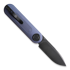 Vosteed Corgi-V 295 - Blackwash - Aluminium folding knife, blue