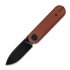 Πτυσσόμενο μαχαίρι Vosteed Corgi® V V - Blackwash - Aluminum, Brick Red