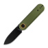 Πτυσσόμενο μαχαίρι Vosteed Corgi® V V - Blackwash - Aluminum, πράσινο