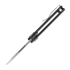 Πτυσσόμενο μαχαίρι Vosteed Corgi® V V - Satin - Carbon Fiber, μαύρο