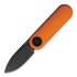 Vosteed Corgi-V Vanchor Lock - Blackwash - Aluminium sulankstomas peilis, oranžinėnge